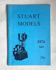 STUART MODELS,  Live Steam Models & parts CATALOGUE 1974