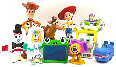 TOY STORY 5 Figure Play Set DISNEY Pixar PVC Lilypad JESSIE Woody BULLSEYE Forky
