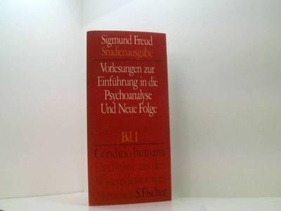 Studienausgabe. Volume 1 Vorlesungen zur Einfuhrung in die Psychoanalyse, und, n