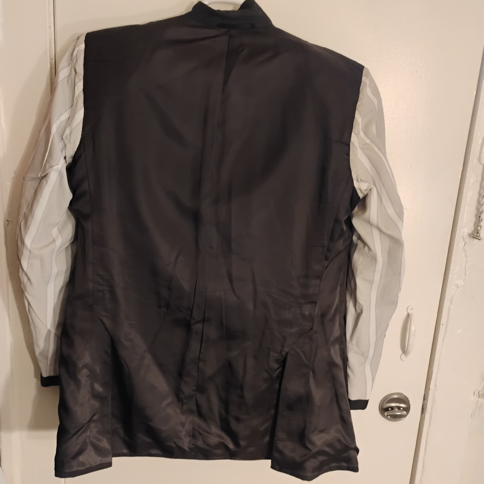 Huntsman Son  Mens Jacket Blazer Wool  41R Working Cuff One Btn Savile England 