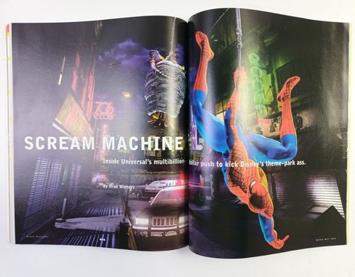 WIRED MAY 1999. GEORGE LUCAS STAR WARS UNIVERSAL THEME PARK. GOOD - Picture 9 of 9