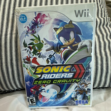 SEGA Sonic Riders: Zero Gravity Nintendo Wii Game, E Rating, NTSC-U/C, Manual