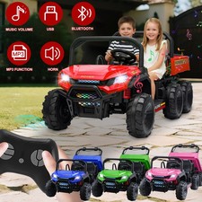 24V Ride On Kids Toy Car w/Parent Remote Powerful Motors Dump Truck Xmas Gift US