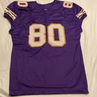 Minnesota Vikings Cris Carter Signed Purple Pro-Style Football Jersey Beckett