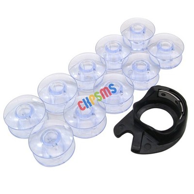 Bobbin Case & Bobbins FOR SINGER  4525, 4526, 4528, 4530, 4538, 4552, 4562, 4572