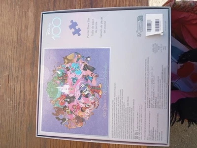 puzzle Disney 100 ans. Collector Édition Limitée Disney Store - Photo 1/3