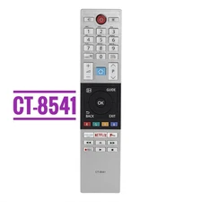 CT-8541 for Toshiba TV Remote Control Replacement Netflix + Prime Buttons Smart