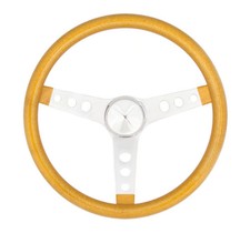 Grant 8447 Steering Wheel - Metal Flake - 13-12 In - 3-spoke - Gold Metal Grant 8447 Steering Wheel - Metal Flake - 13-12 In - 3-spoke - Gold Metal