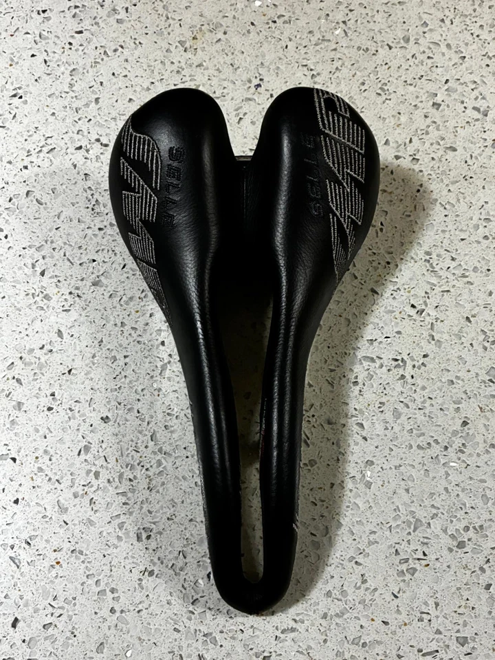 Cubierta de cuero para silla de montar Selle SMP Lite Junior hecha en Italia Foto 3 de 4