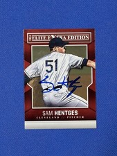 2014 Panini Elite Extra Edition Sam Hentges #60 Signed auto autograph GG