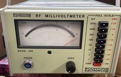 Boonton 92B RF Millivoltmeter