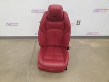 19 Maserati Levante Gransport Front Seat Red Leather Passenger Right Heated Cool