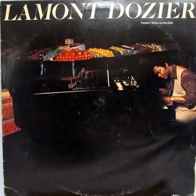 Lamont Dozier Peddlin Music On The Side NEAR MINT Warner Vinyl LP