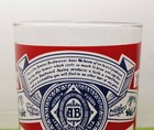 Anheuser Busch Budweiser Large 32 oz Footed Lager Beer Glass Cup Vintage — photo 2