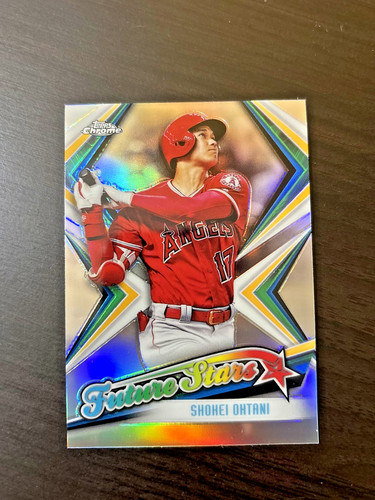 Shohei Ohtani 2019 Topps Chrome Future Stars #FS-1 Refractor Los Angeles Angels