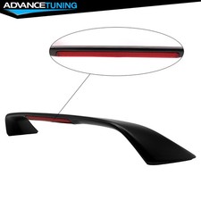 Fits 94-01 Acura Integra Coupe 3rd Brake Led Trunk Spoiler Wing Unpainted Abs