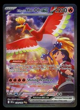 ETHAN'S HO-OH EX 2025 Pokemon Destined Rivals Special Illustration Rare #230/182 on eBay