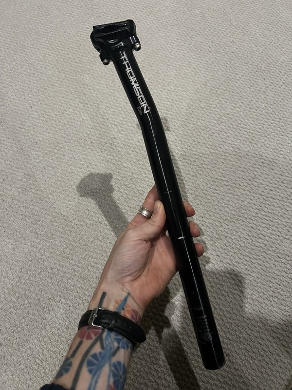 Thomson Elite Setback Layback Seatpost 27.2mm 410mm