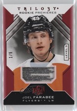 2019 Upper Deck Trilogy Rookie Premieres Level 3 Red Foil 1/5 Joel Farabee 1a2g