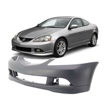 Primed Front Bumper Cover For 2005 2006 Acura Rsx Coupe Ac1000154 04711s6ma91zz