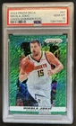 2024-25 Panini Prizm Deca Nikola Jokic Green Shimmer Prizm FOTL #/12 PSA 10
