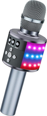 BONAOK Karaoke Microphone for Kids & Adults - Bluetooth Microphones Singing Mic