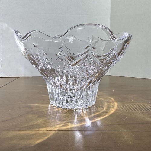 MIKASA Crystal 6" Footed Glass Bowl Candy Dish - Picture 10 of 16