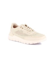 GRUNLAND SACE SC6262  beige  scarpe sneaker donna lacci light re-soft