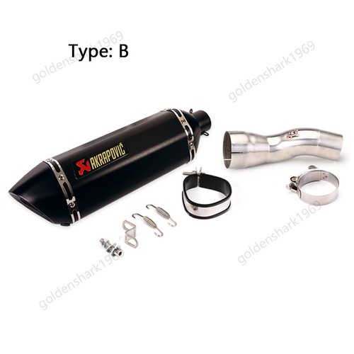 For BMW R1200GS 2013-2019 Exhaust Tips Motorcycle Slip On Muffler Pipe DB Killer - Picture 7 of 10