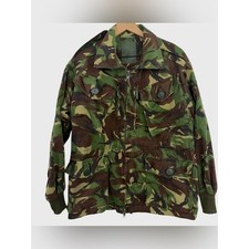 British Army Woodland DPM Temperate Combat Smock Field Jacket with Patches