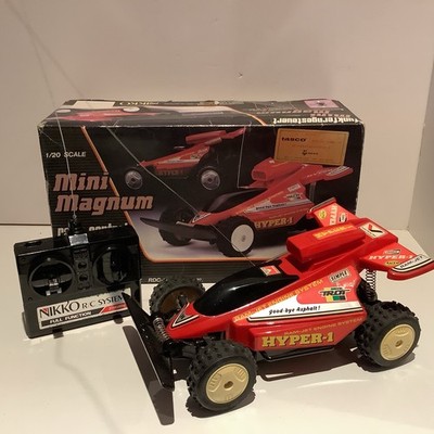 Vintage 1984 Nikko Mini Magnum RC Car - Boxed Fully Working