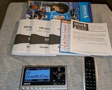 Sirius Sportster 4 Plug  Play Satellite Radio Receiver And Remote. No Cords/Sub