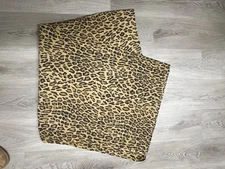 Ralph Lauren RL Leopard Aragon Queen Flat Sheet- Flaw- Read Description