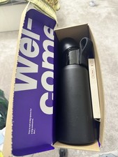Brand New In Box Black Steel 850 MLS Air Up Water Bottle