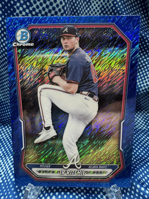 JR Ritchie - #123/150 - BLUE SHIMMER REFRACTOR - 2026 Bowman - BCP-123