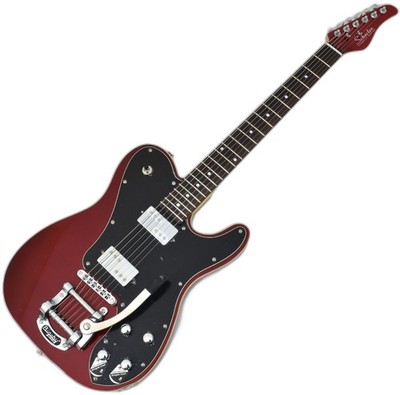 Schecter PT Fastback II B Electric Guitar in Metallic Red Finish