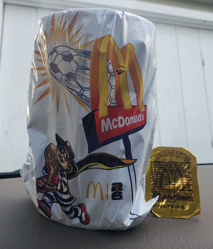 Mcdonalds June 2026 FIFA World collectable Blind Cup + Big Mac Sauce