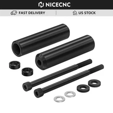 6.5" Rear Shock Mount Frame Sliders For Harley Sportster 1200 Low XL1200L 08-11