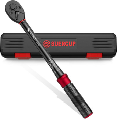 3/8-Inch Drive Click Torque Wrench - 5-45 Ft-Lb/6.8-61Nm, Dual-Direction Adjusta