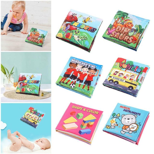 Soft Cloth Books Early Development Sensory Toy for Car 0 3 6 to 12 Months Soft Cloth Books Early Development Sensory Toy for Car 0 3 6 to 12 Months