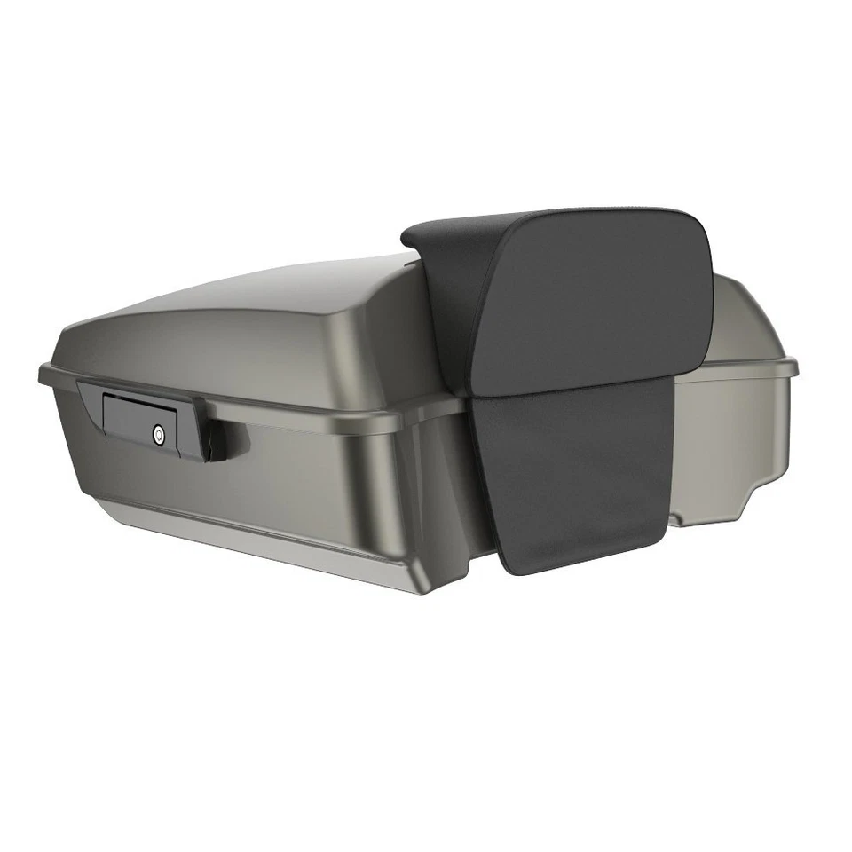 Paquete Tour Industrial Gris Picado Para Harley Touring Street Road Glide 97+ Foto 3 de 4