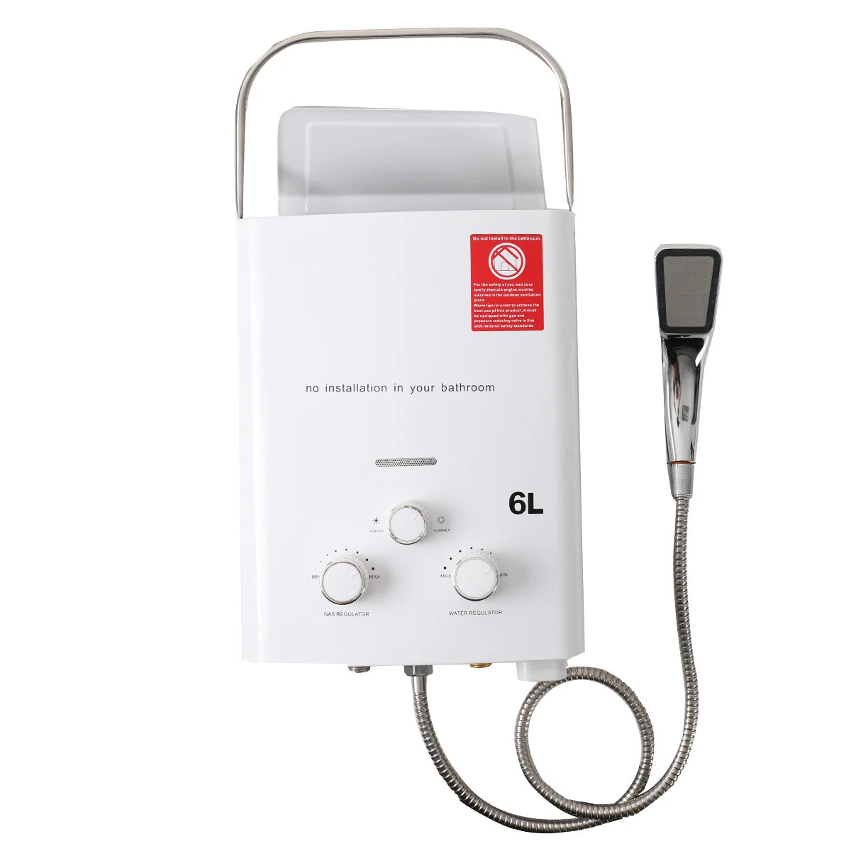 6L Hot Water Heater LPG Propane Gas Instant Heating Boiler 12KW Digital  Display | eBay