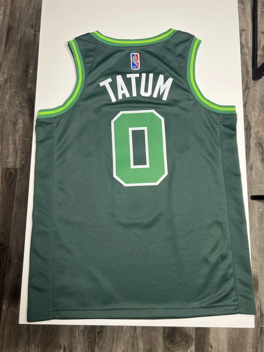 Nike Swing man Jersey Earned Edition Jayson Tatum Boston Celtics