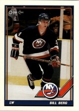 1991-92 O-Pee-Chee NHL Bill Berg #122