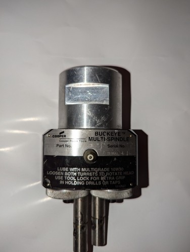 NEW GENUINE COOPER POWER TOOLS BUCKEYE MULTI-SPINDLE 1110627 LOOSEN TURRETS PLUS - Picture 3 of 11