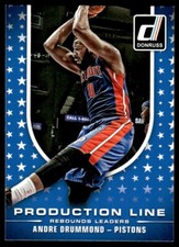 2014-15 Donruss Production Line Rebounds Andre Drummond Detroit Pistons #2