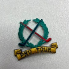 PRO TOUR GOLF Small Applique Patch Clothing Embellishment T055