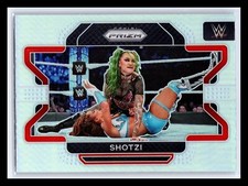 2022 Panini Prizm WWE #12 Shotzi Silver Prizm Parallel Smackdown