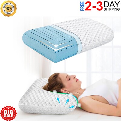 Almohada Para Dormir Ergonomica Ortopedica Gel Contorno Dolor De