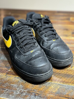靴 NIKE AIR FORCE 1 BLACK YELLOW s-l400.jpg
